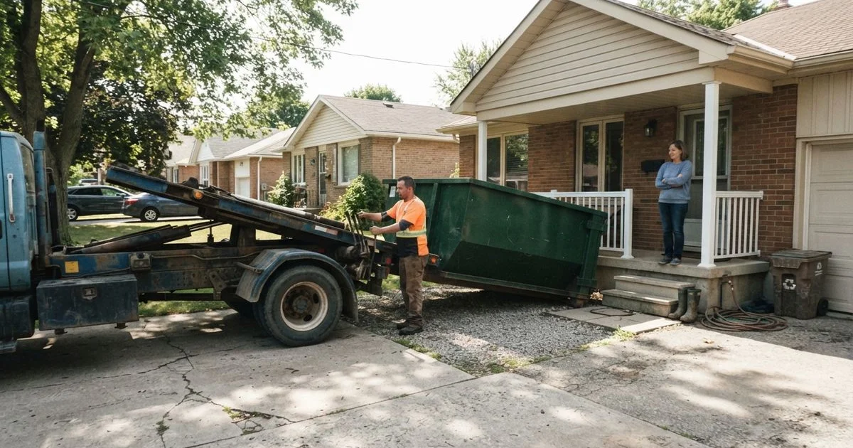 How to rent a dumpster bin in Ontario: the full process