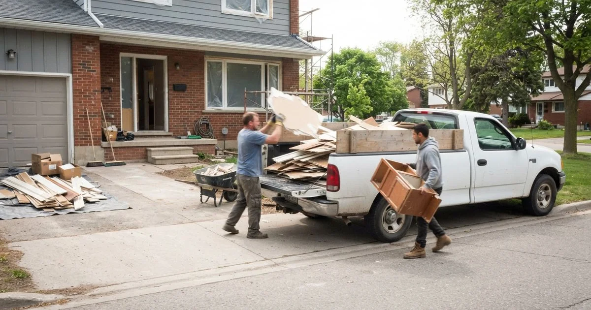 Renovation and demolition debris removal costs in Ontario